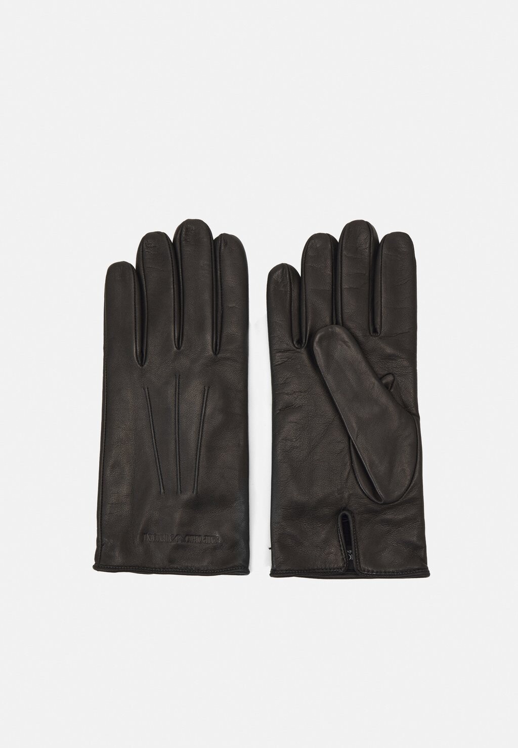 

Перчатки Guanto Con Baguette Gloves Unisex Emporio Armani, черный
