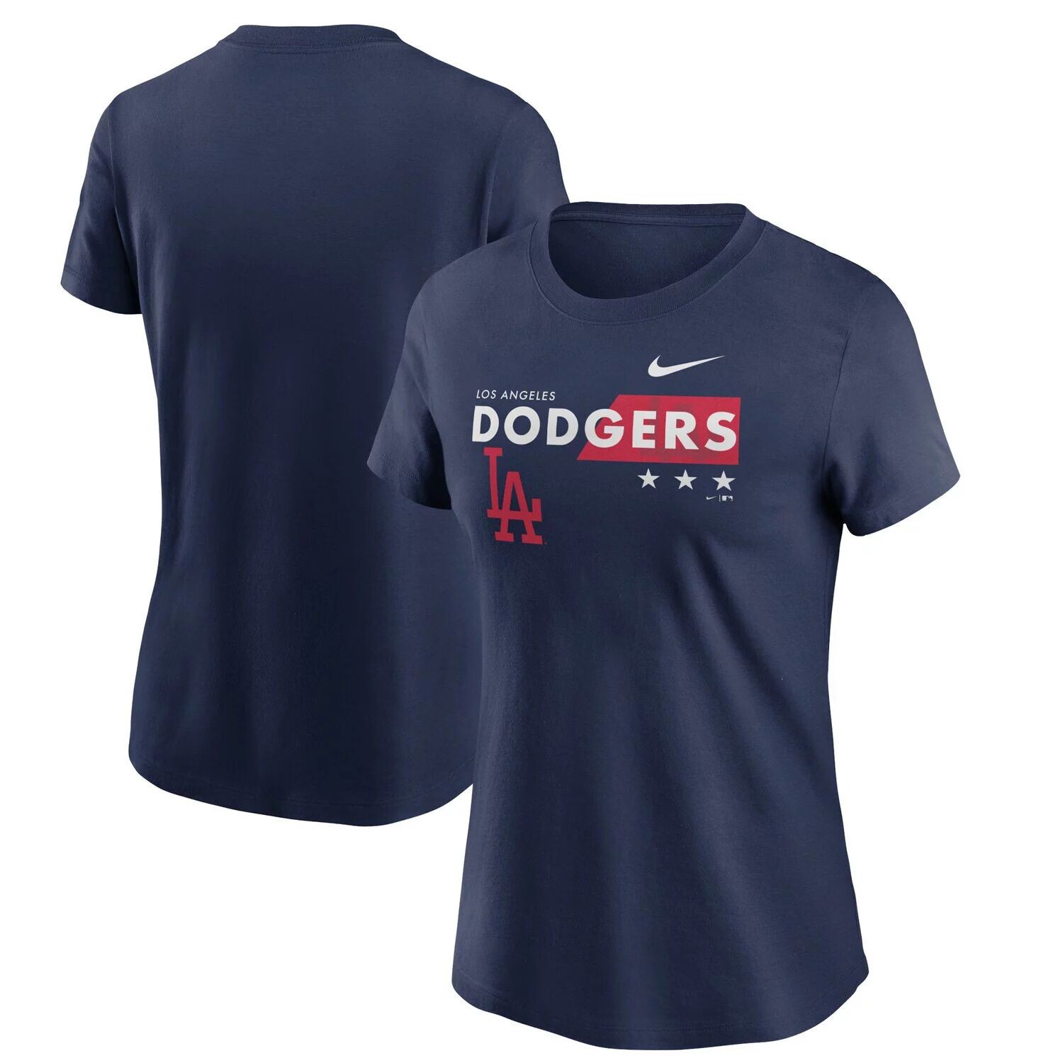 

Женская темно-синяя футболка Nike Los Angeles Dodgers Americana Nike, Синий