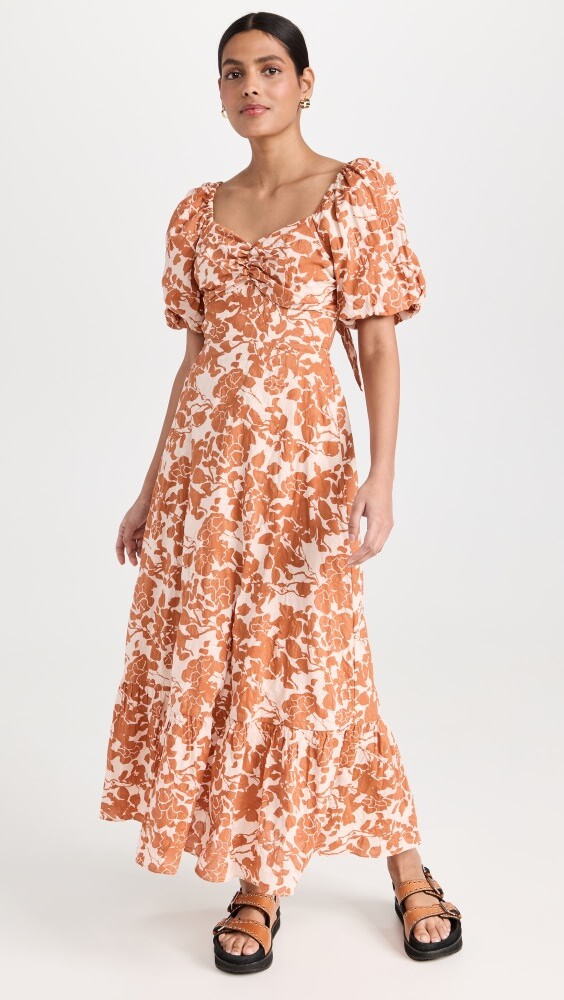 

Платье макси English Factory Floral Print