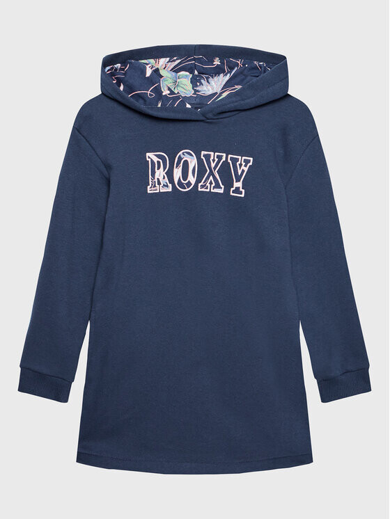 

Трикотажное платье обычного кроя Roxy, синий