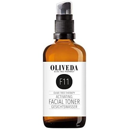 

Тоник для лица F11, активирующий, осветляющий и увлажняющий, очищающая вода с гидрокситирозолом и олеуропеином, 100 мл, Oliveda