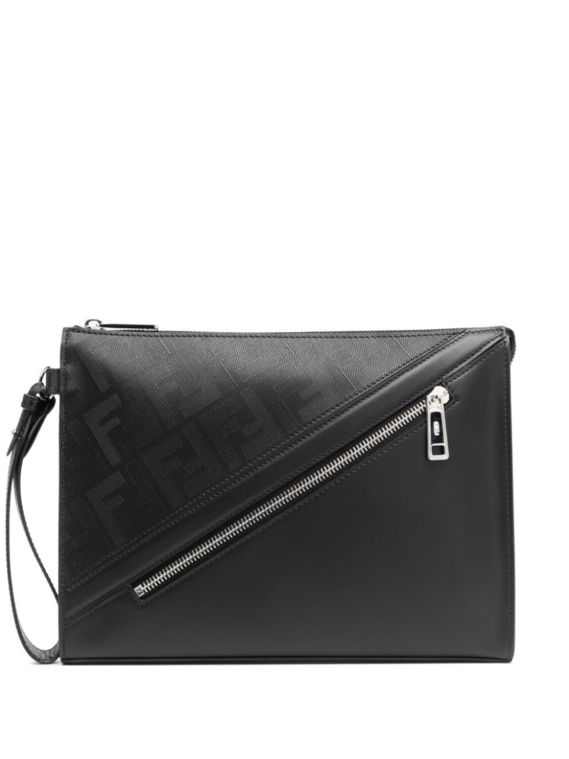 

FENDI клатч Shadow Diagonal, черный
