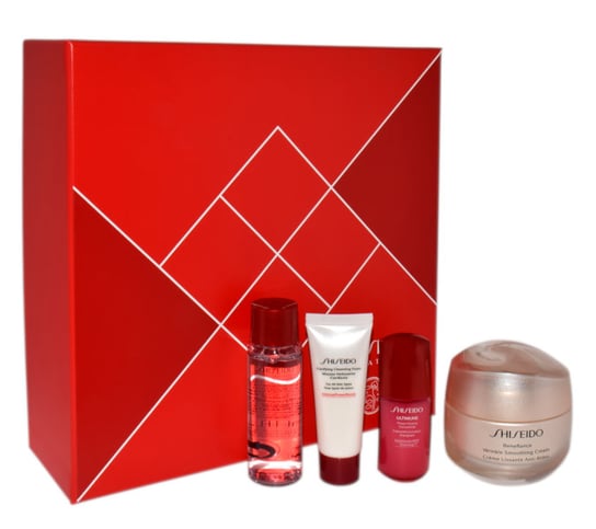 цена Подарочный набор косметики по уходу за лицом, 4 шт. Shiseido