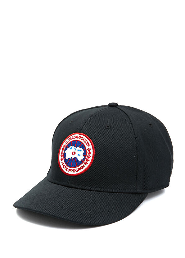

Мужская шапка с логотипом Canada Goose, черный