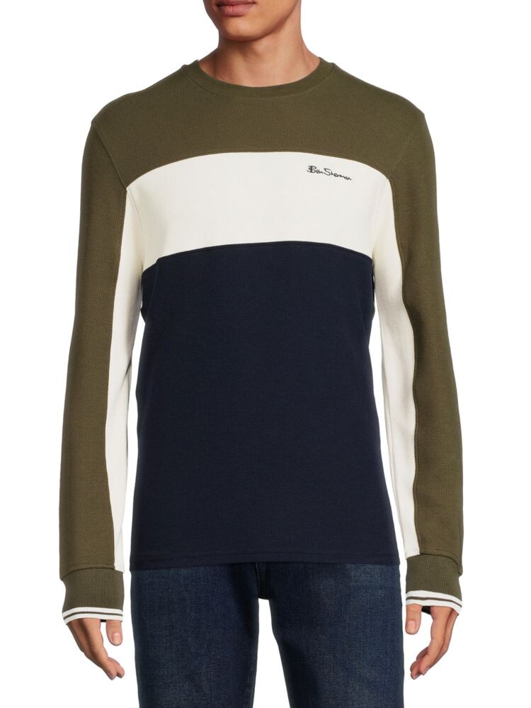 

Футболка с цветными блоками Ben Sherman, камуфляж