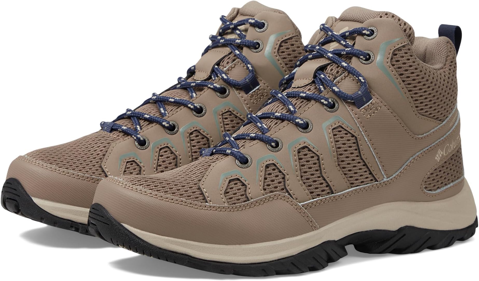 Походная обувь водонепроницаемая Granite Trail Mid Waterproof Columbia, цвет Ash Brown/Nocturnal