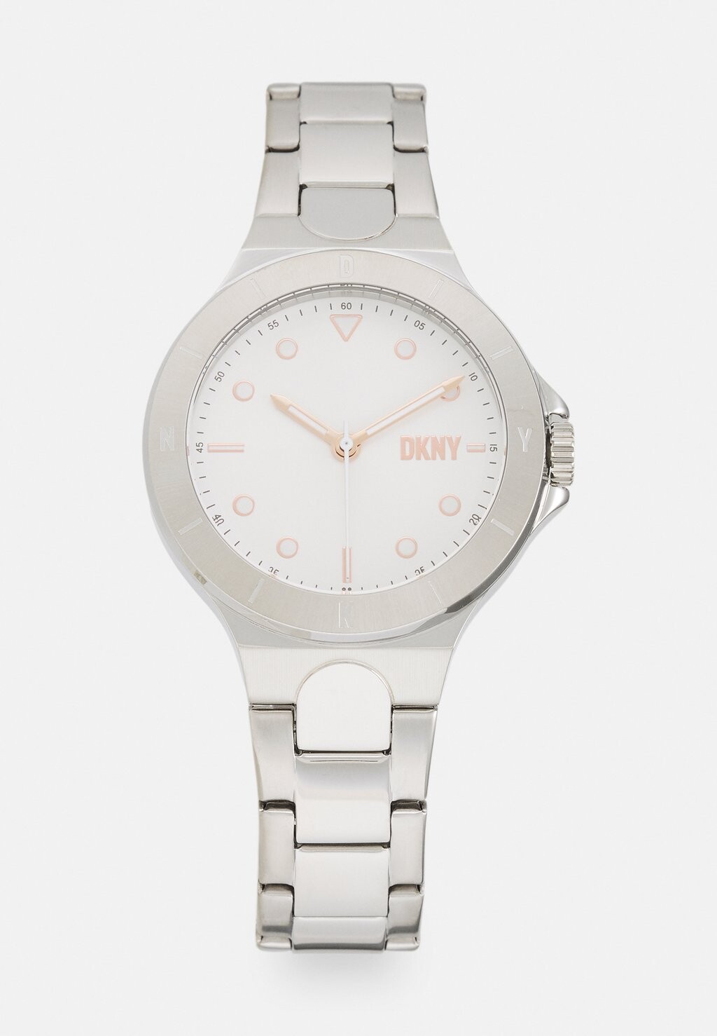Часы CHAMBERS DKNY, серебристого цвета