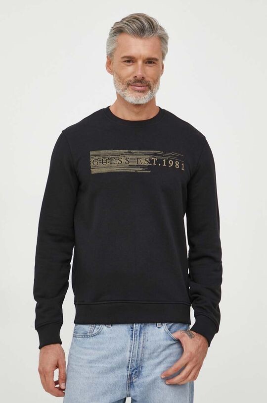 

Угадайте, толстовка Guess, черный