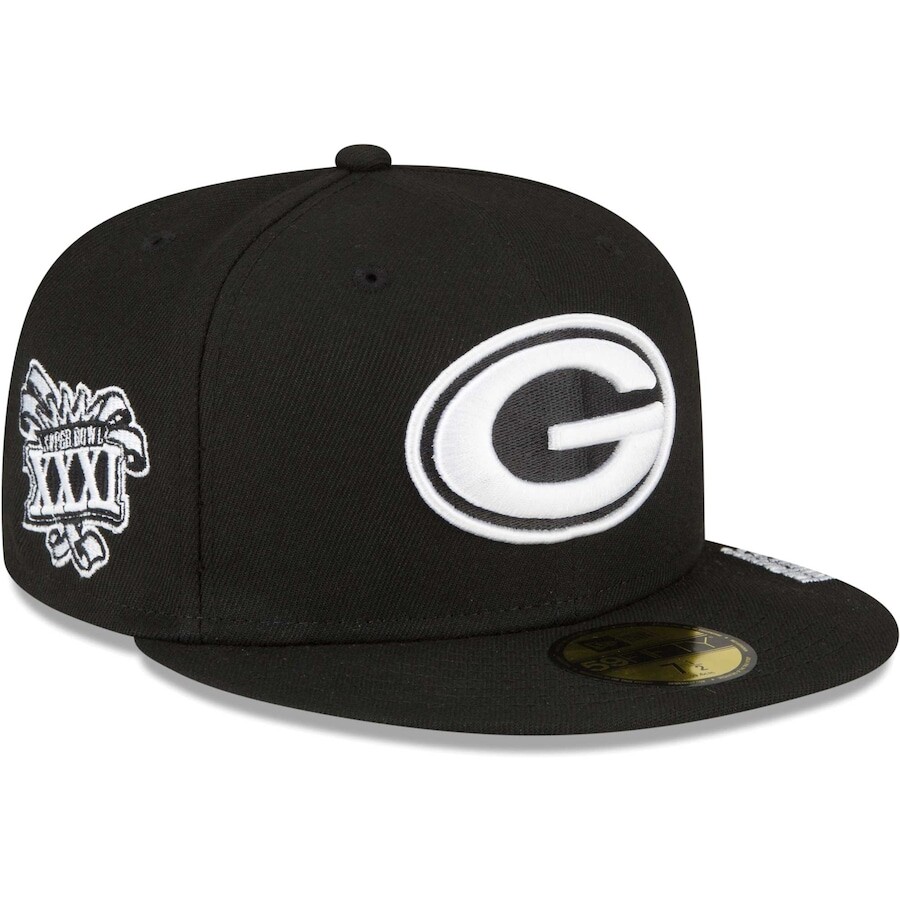 

Бейсболка New Era Green Bay Packers, черный