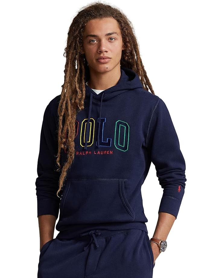 

Худи Polo Ralph Lauren The RL Fleece Logo, цвет Cruise Navy