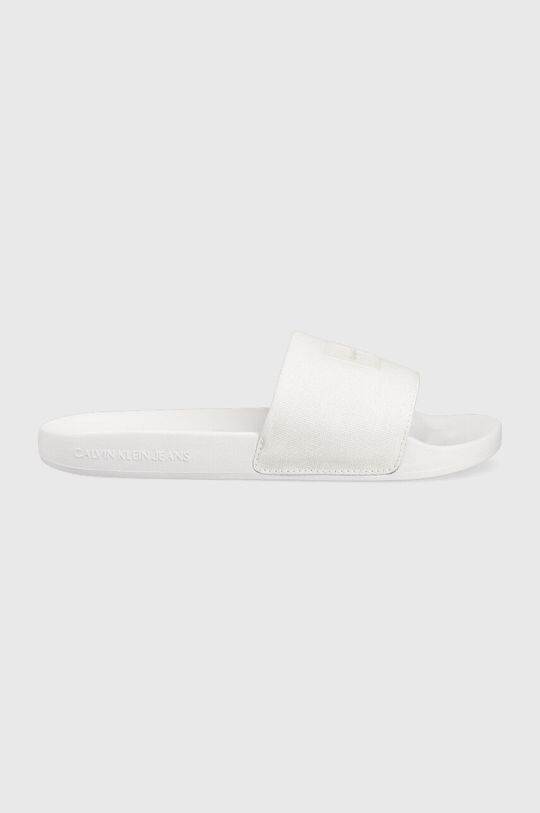 

Шлепанцы SLIDE TPU PATCH Calvin Klein Jeans, белый