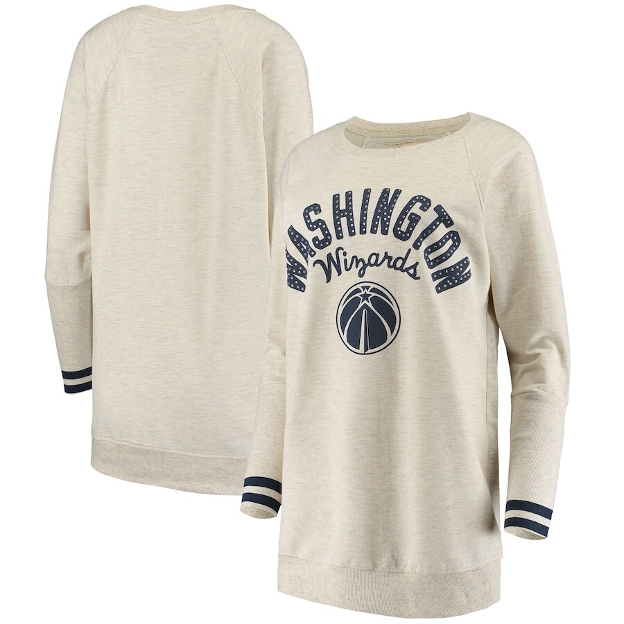 

Футболка с длинным рукавом G-III Sports by Carl Banks Washington Wizards, белый