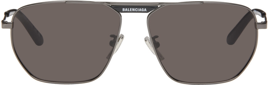 

Серые солнцезащитные очки-навигатор Tag 2.0 Balenciaga