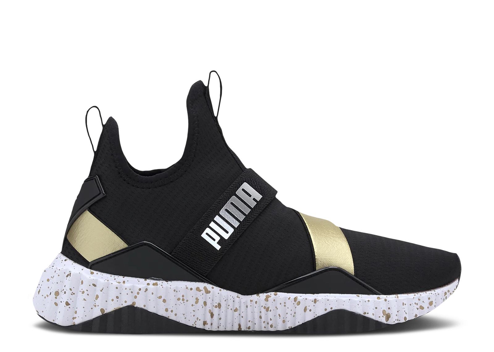 

Кроссовки Puma Wmns Defy Mid Metal 'Black Gold', черный