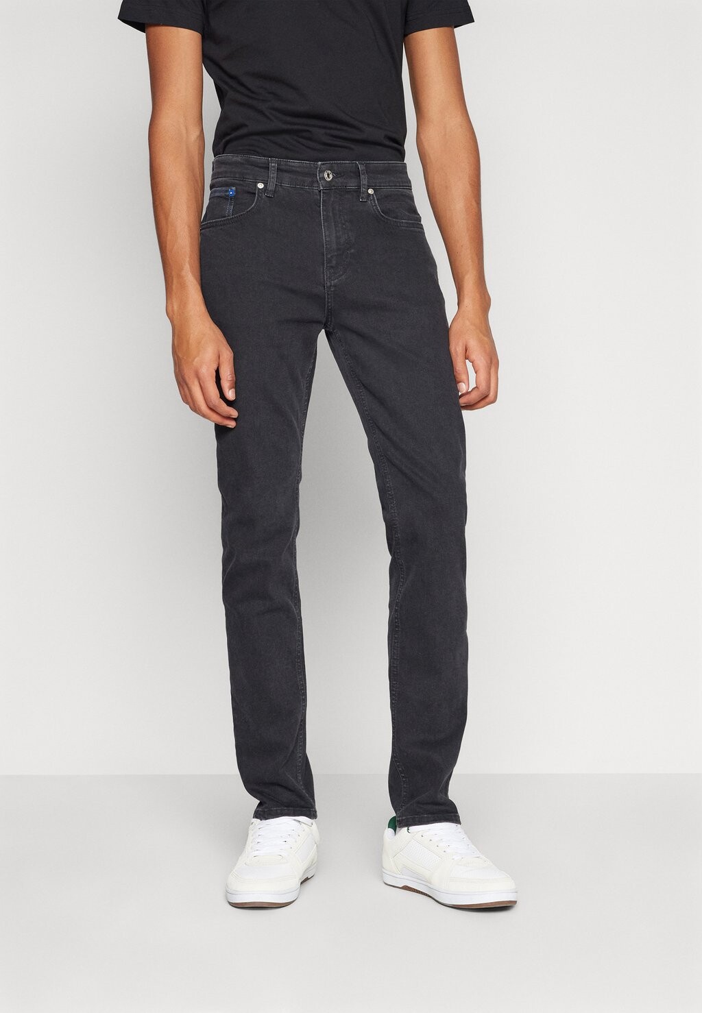 Джинсы скинни Karl Lagerfeld Jeans, черный деним
