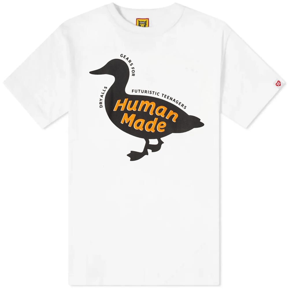 

Футболка с уткой Human Made, белый