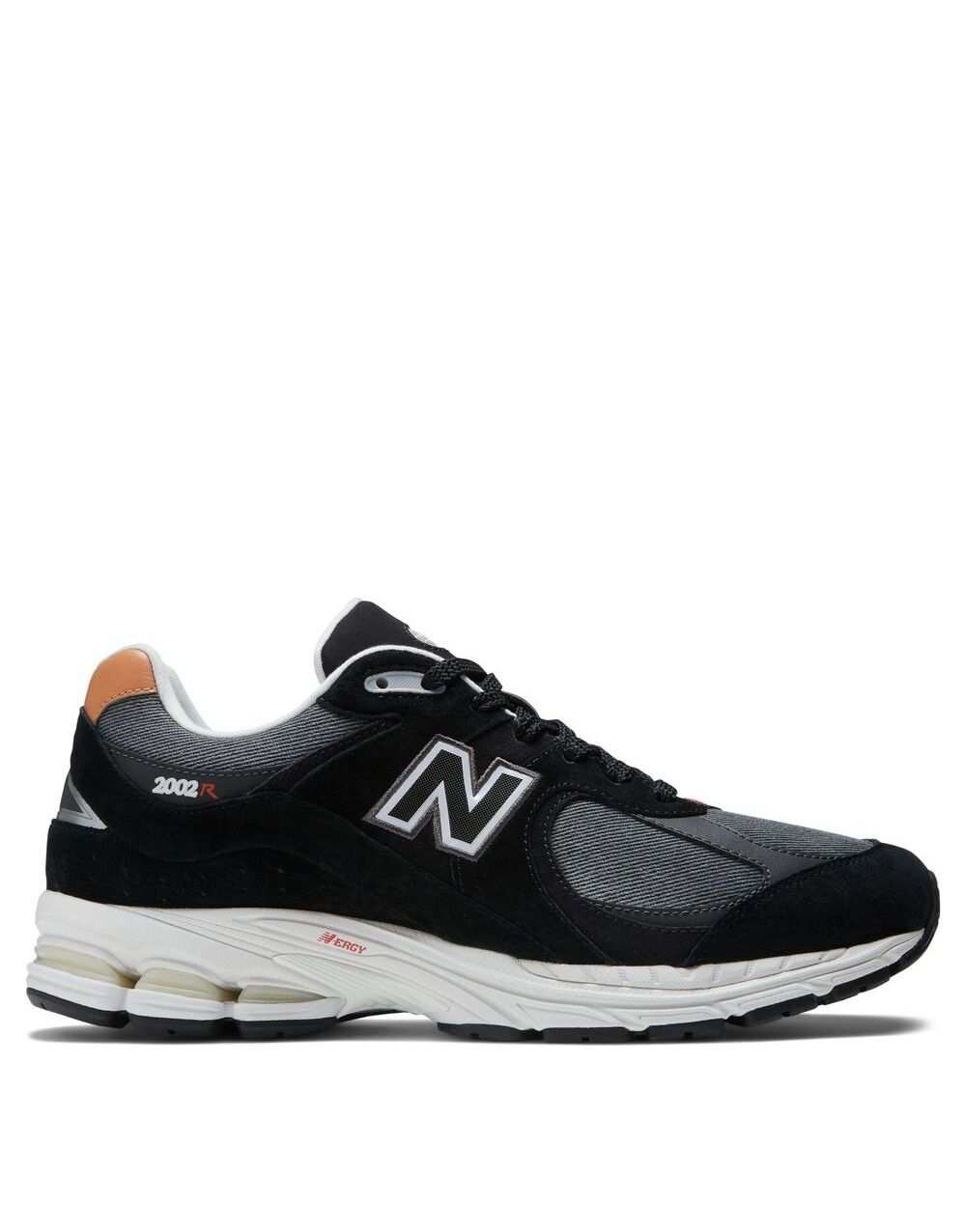 

Черные джинсовые кроссовки New Balance 2002R, Черный