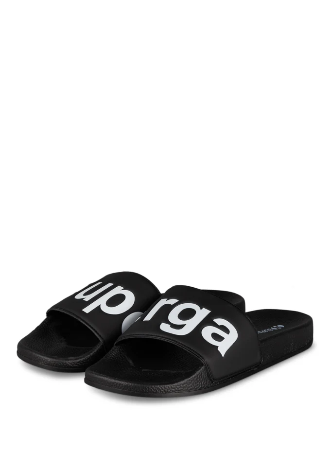 

Мюли 1908 года ппу Superga, черный