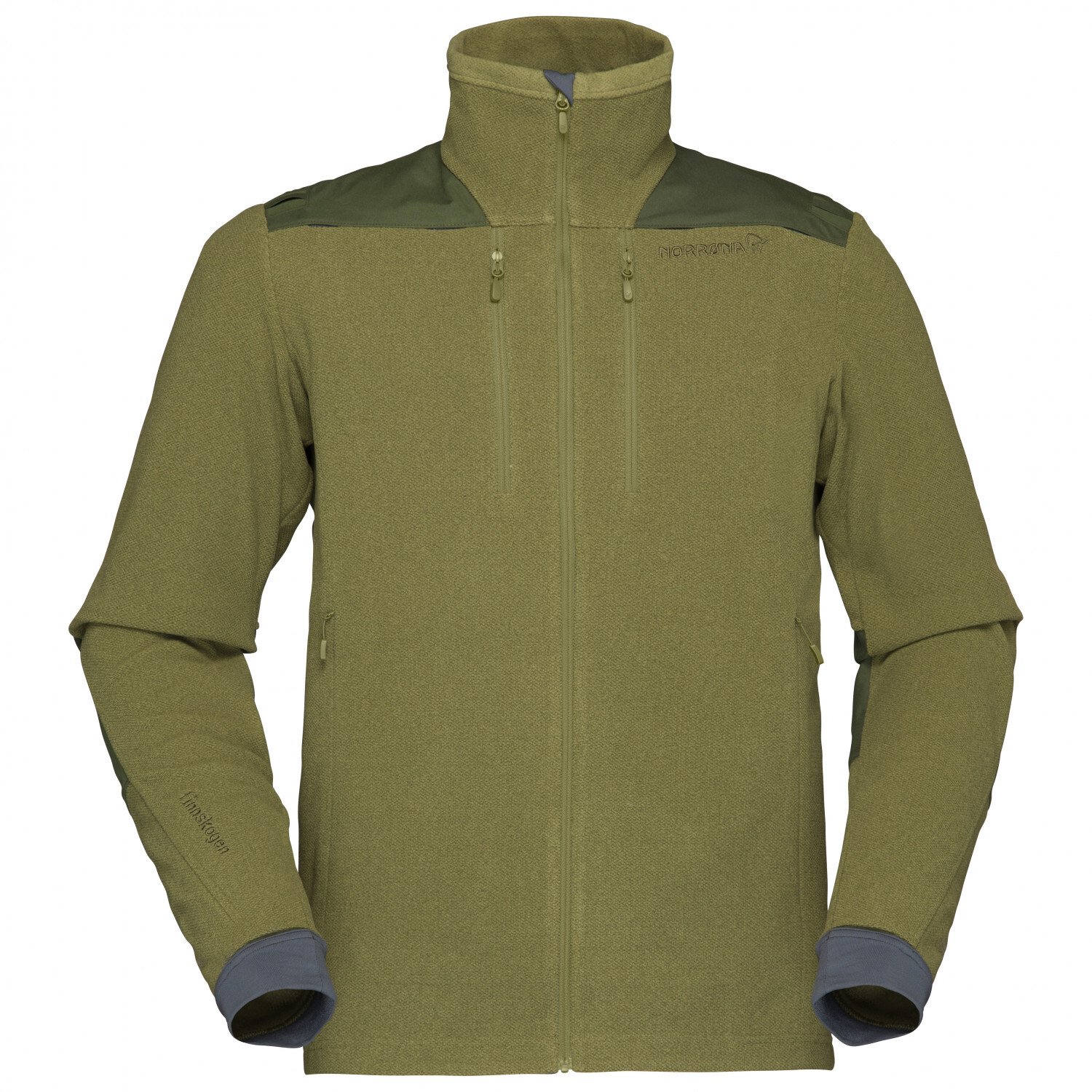 

Флисовая жилетка Norrøna Finnskogen Warm1, цвет Hunting Light Green