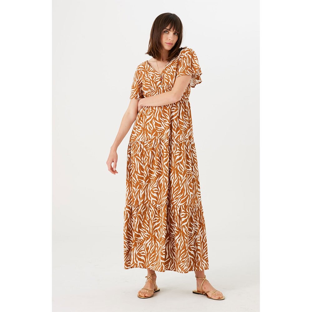 

Платье Garcia P40288 Short Sleeve Long, коричневый