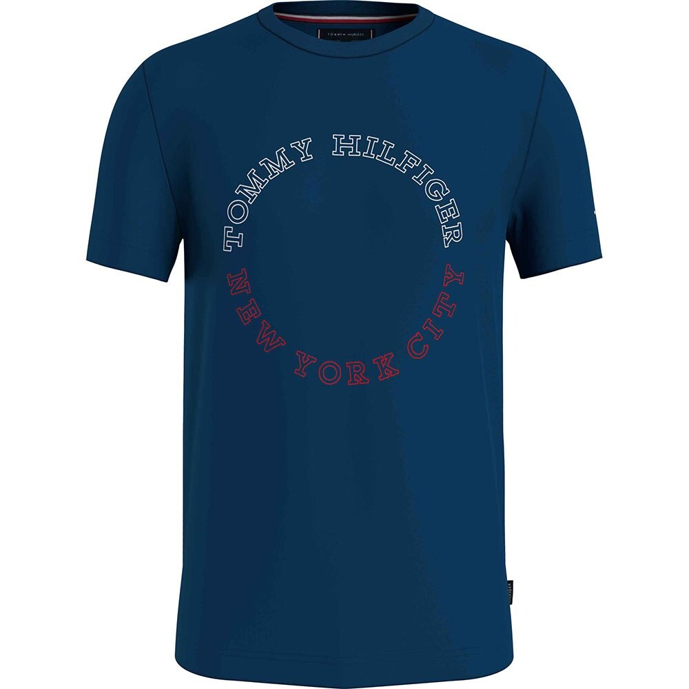 

Футболка Tommy Hilfiger Monotype Roundle, синий