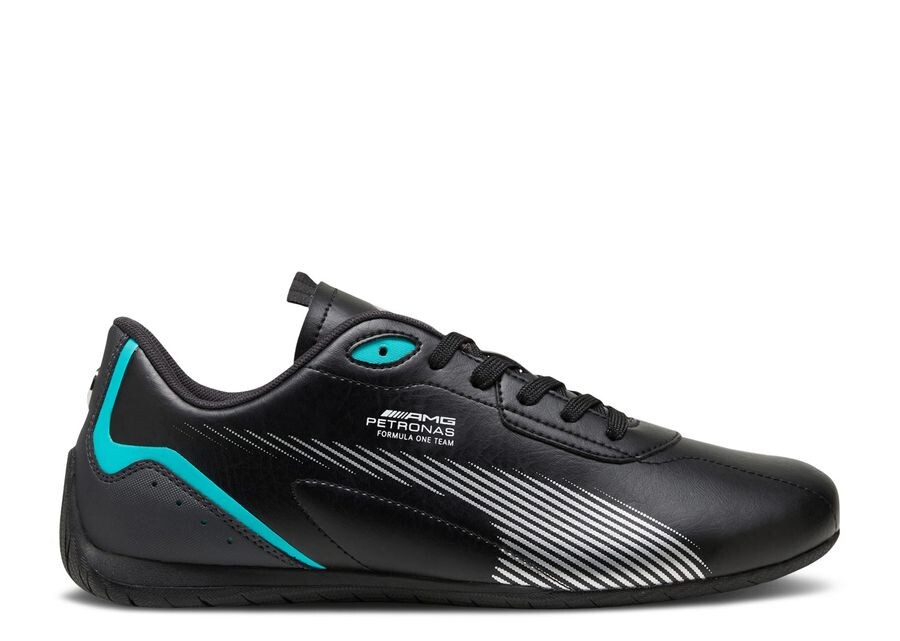 

Кроссовки Puma Mercedes AMG Petronas F1 X Neo Cat 2.0, цвет Black Sheen Green