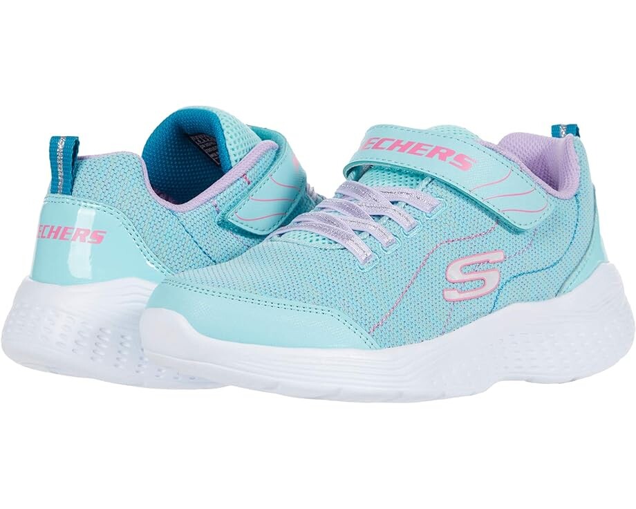 Кроссовки Skechers Snap Sprints 302453L, цвет Aqua/Purple кроссовки skechers kids snap sprints 302453l