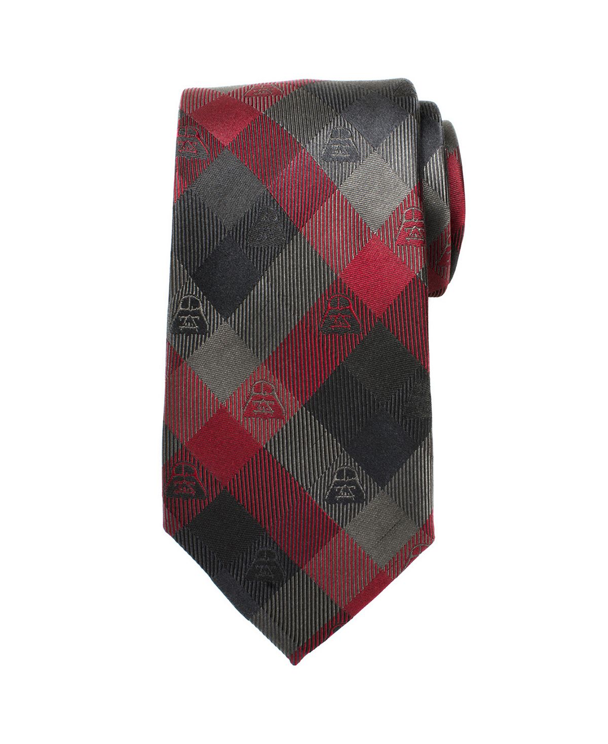 Мужской клетчатый галстук Дарт Вейдер Star Wars галстук башка мужской из шелка 7 5 см с галстуком