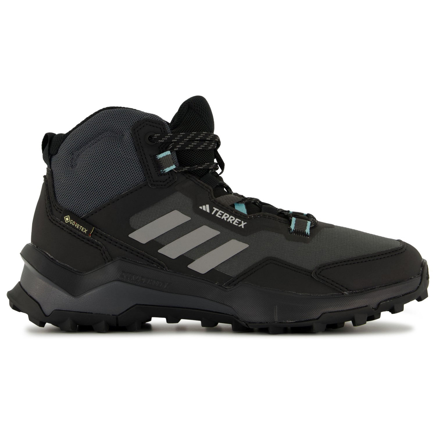 Ботинки для прогулки Adidas Terrex Women's Terrex AX4 Mid GTX, цвет Core Black/Grey Three/Mint Ton II