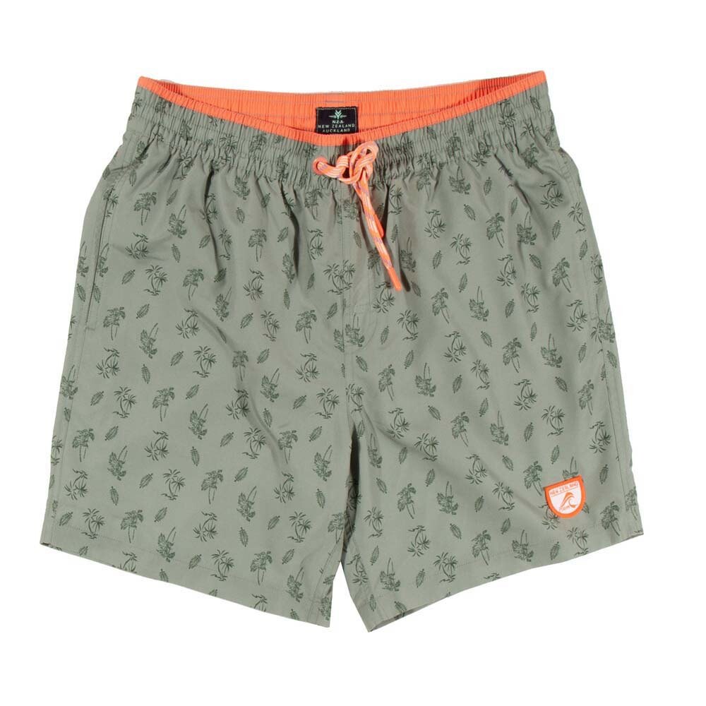 

Шорты для плавания Nza New Zealand Milburns Pond Swimming Shorts, зеленый