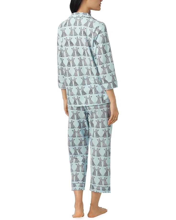 

Пижамный комплект Bedhead PJs Three Quarter Sleeve Cropped PJ Set, цвет Cozy Sweater