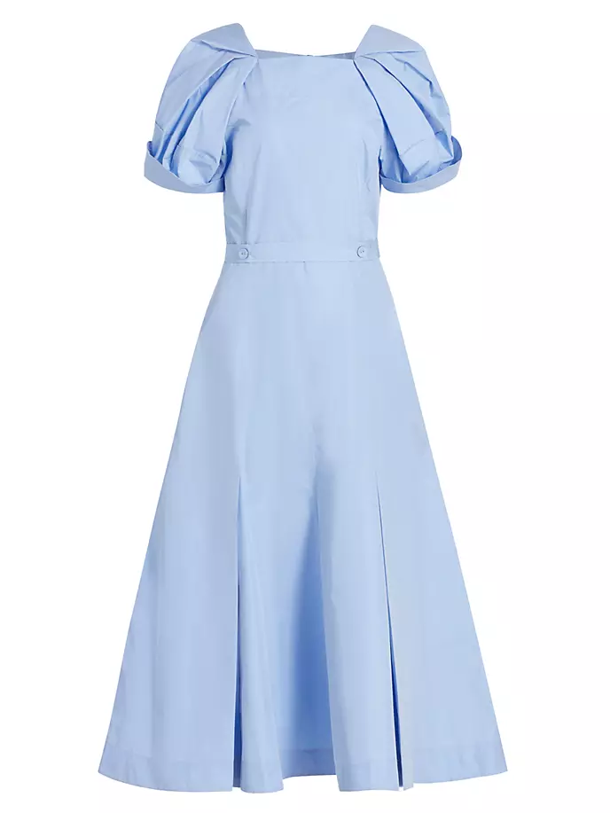Платье миди с поясом Bloom 3.1 Phillip Lim, синий