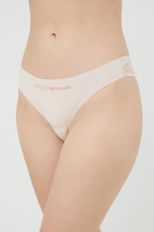 Бразильские трусы Emporio Armani Underwear, розовый