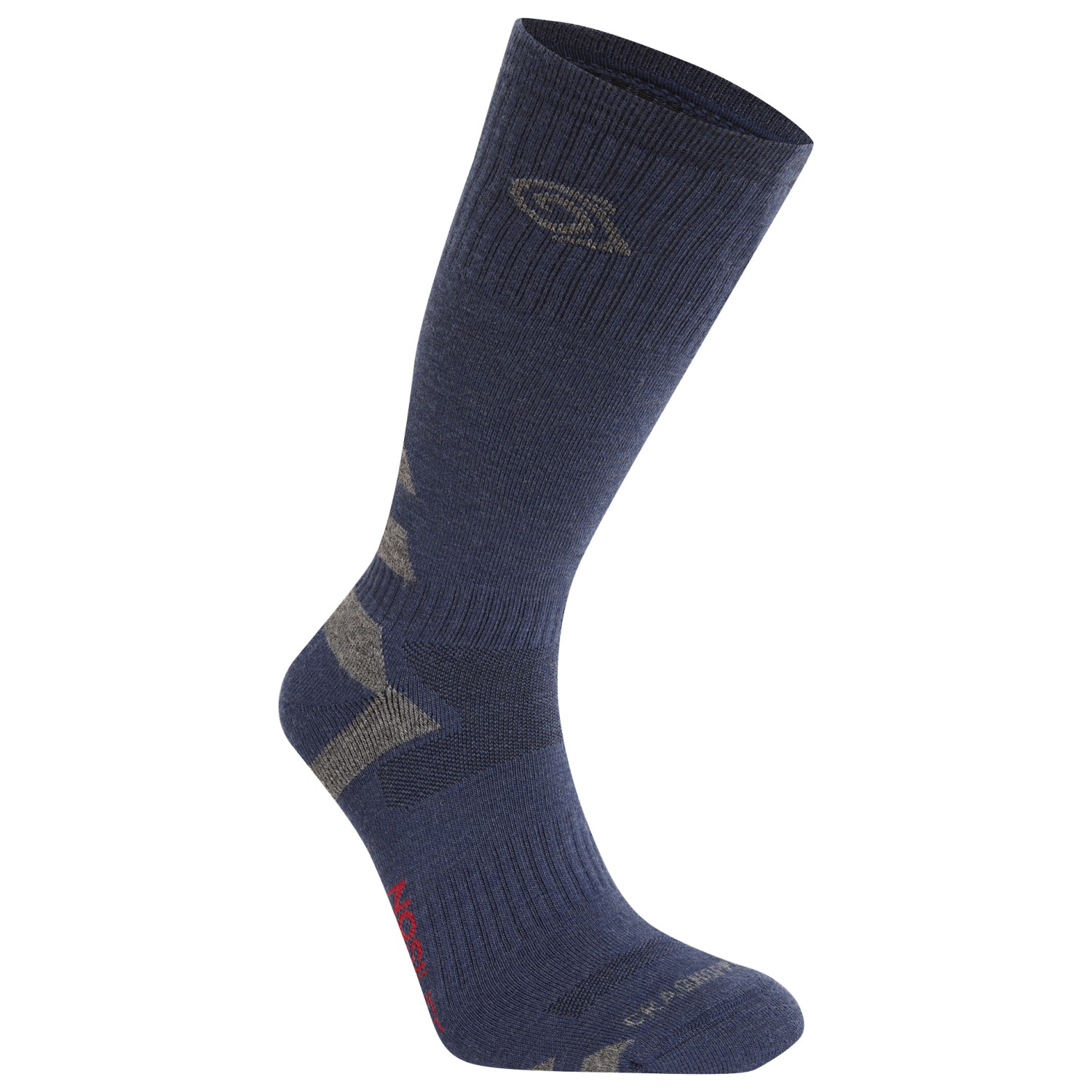 Походные носки Craghoppers Nosilife Adventure Woll Socken, цвет Blue Navy/Coast Grey