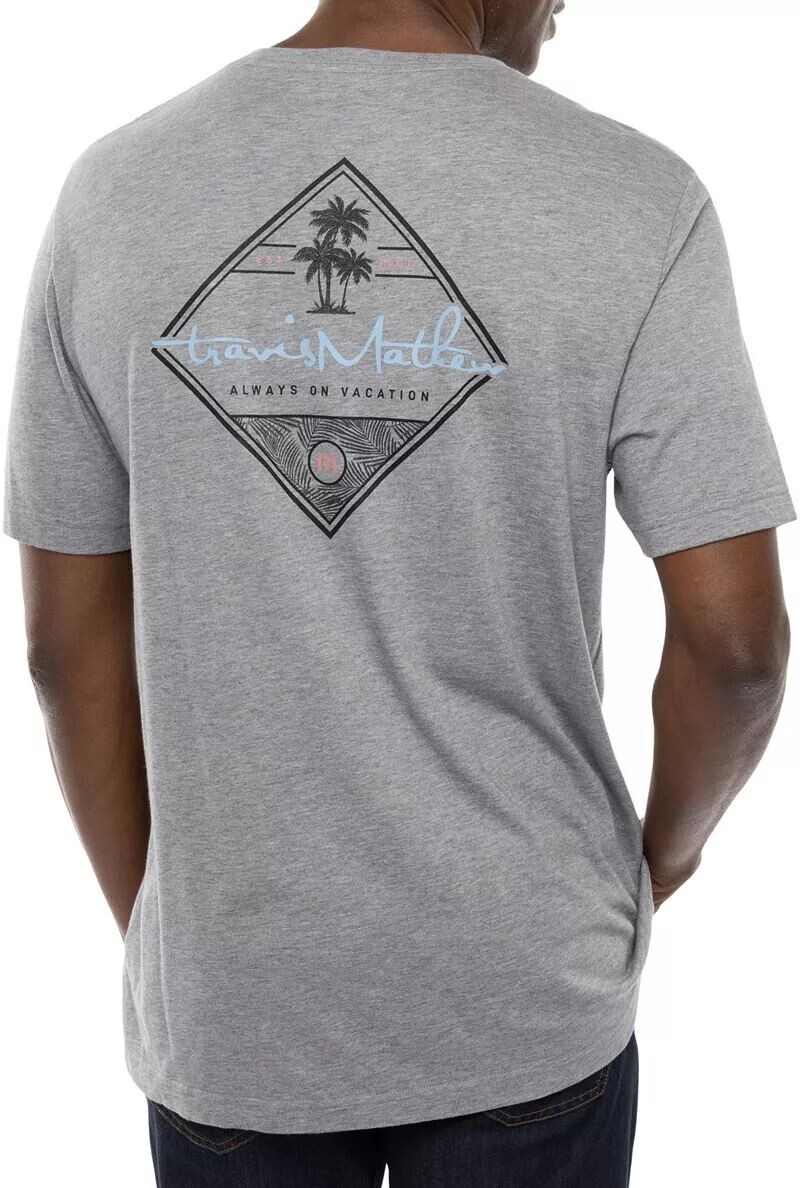 

Мужская футболка для гольфа TravisMathew Glorious Morning, серый