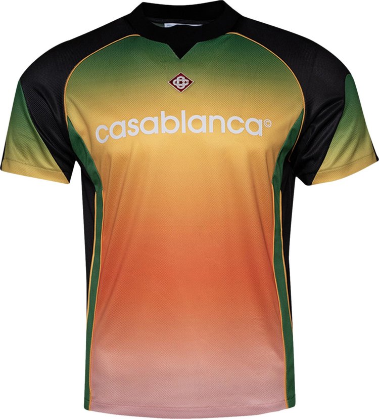 Рубашка Casablanca Football 'Gradient', разноцветный