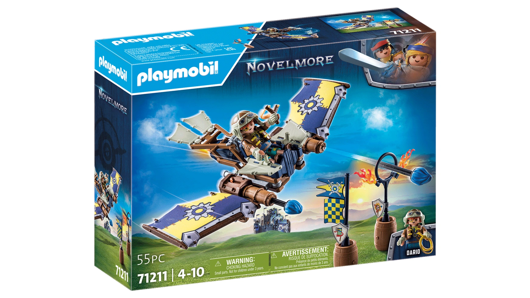 Novelmore планер дарио Playmobil novelmore засада на обочине дороги playmobil