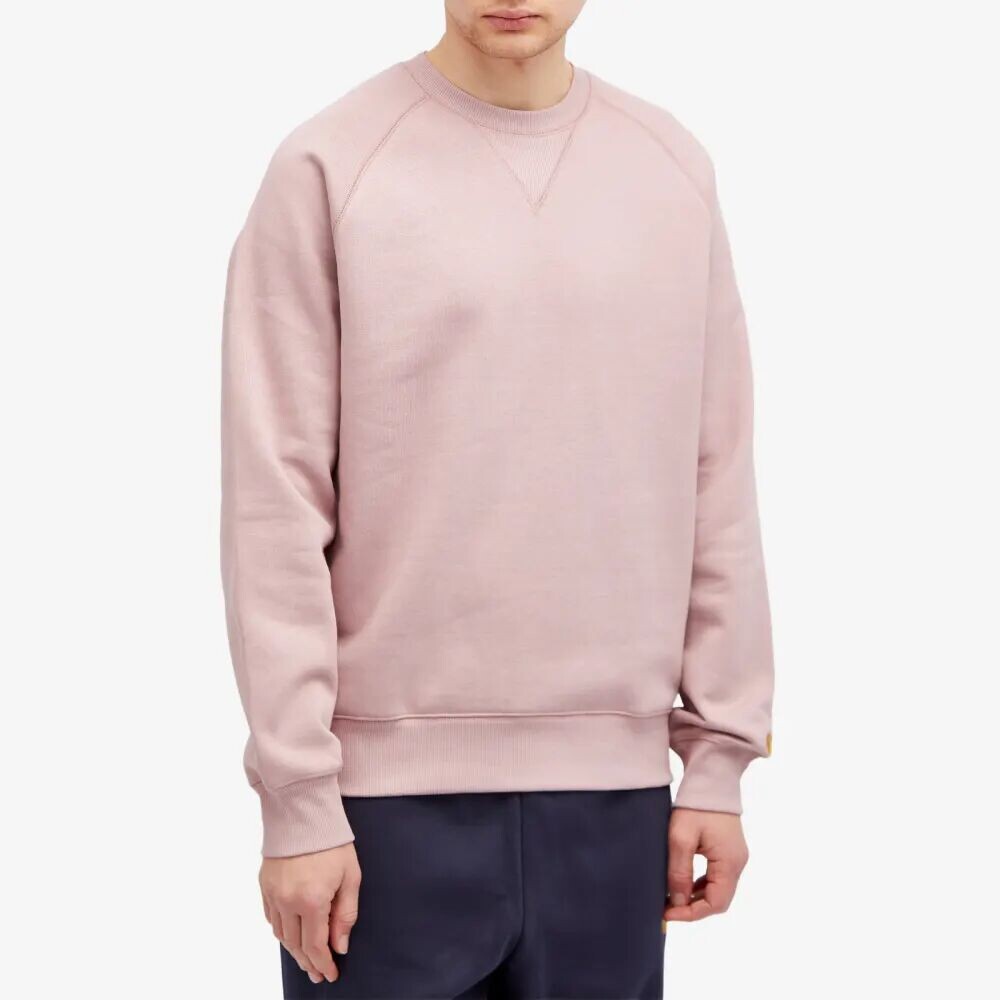 

Carhartt WIP Толстовка Chase Crew, розовый