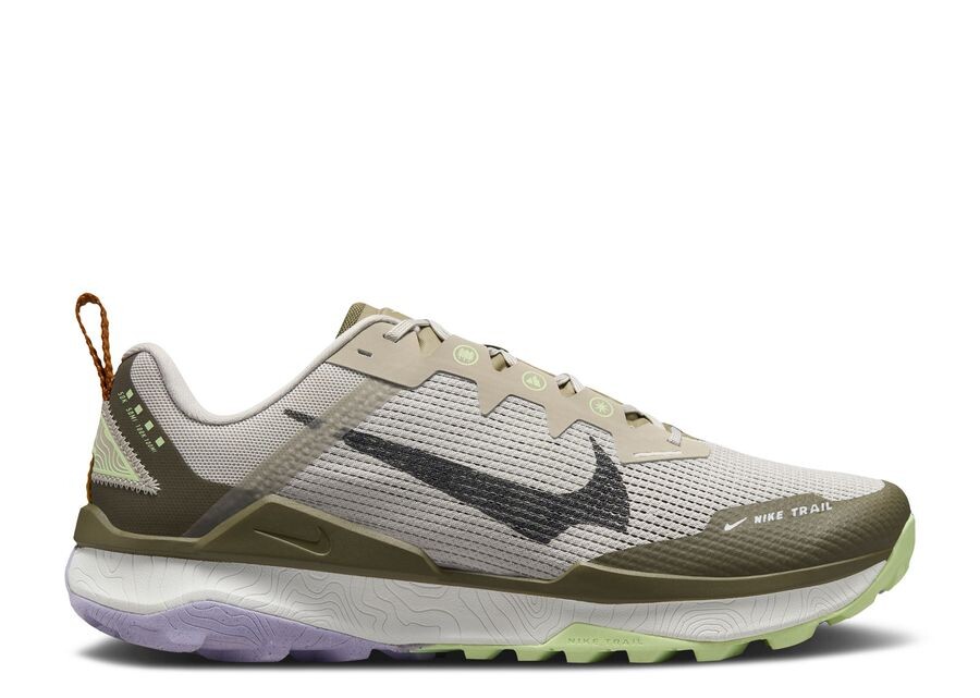 

Кроссовки Nike Wildhorse 8 'Light Iron Ore Medium Olive', зеленый, Серый