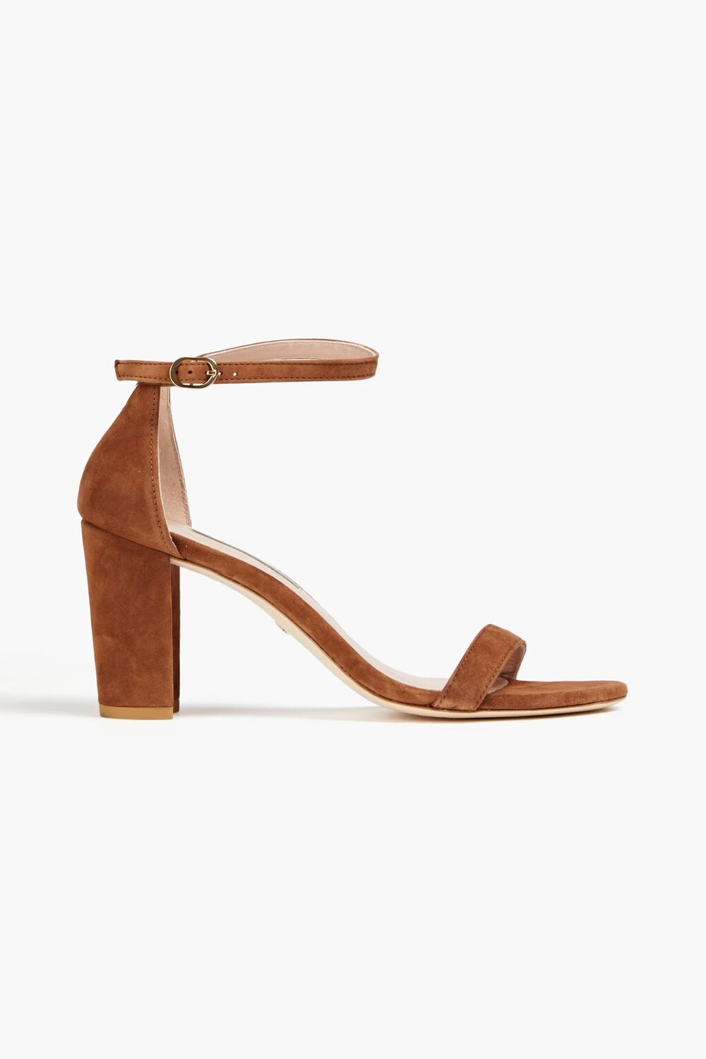 

Замшевые босоножки Stuart Weitzman, светло-коричневый