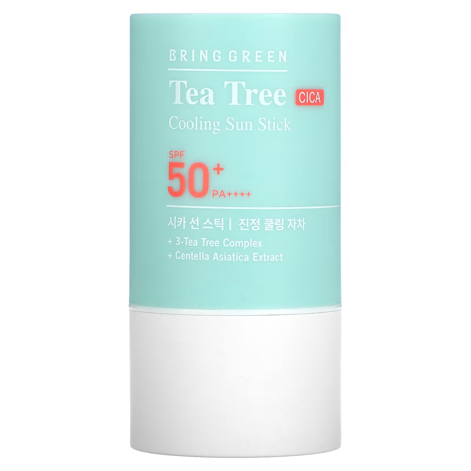 Солнцезащитный стик Bringgreen Tea Tree CICA SPF 50+ PA++++ охлаждающий, 22 г
