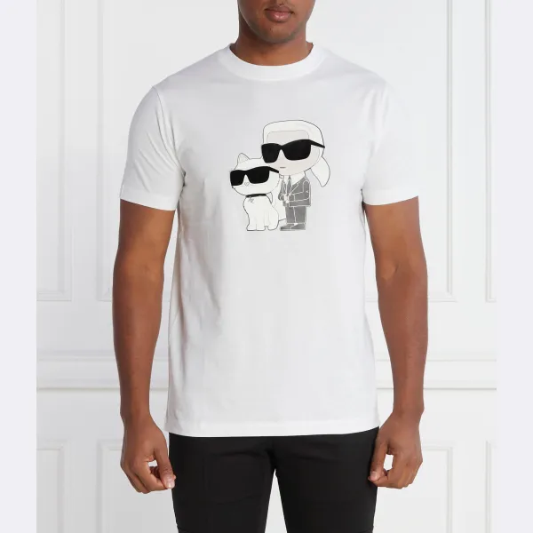

Футболка стандартного кроя Karl Lagerfeld, белый