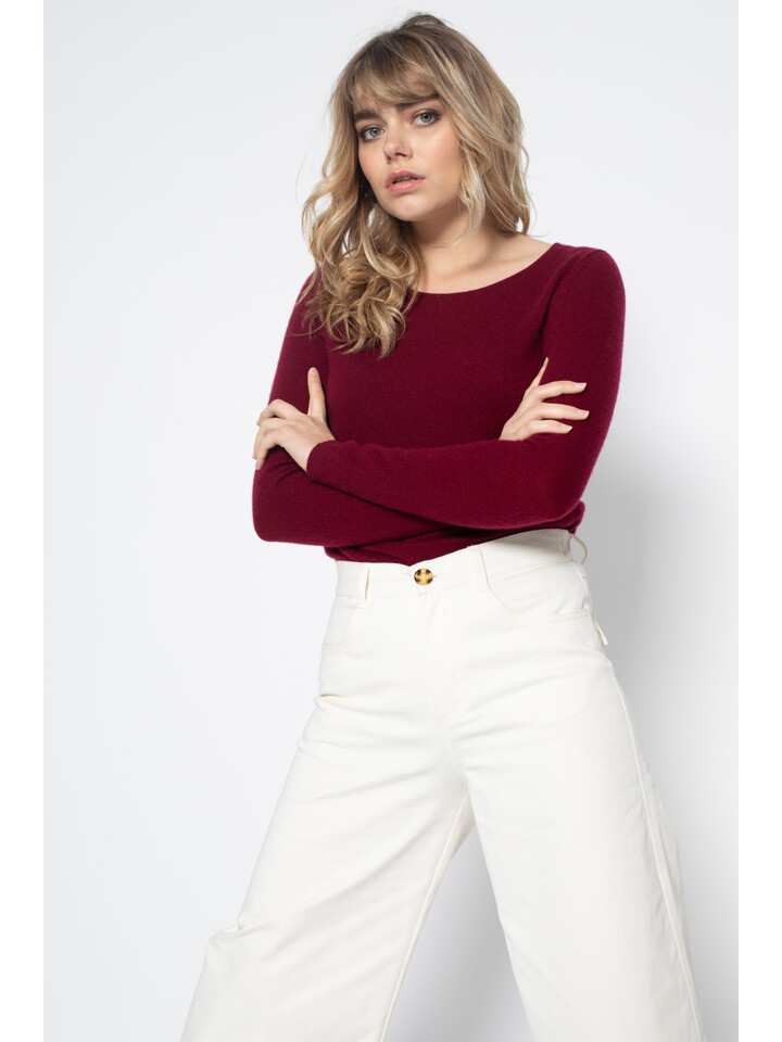 

Свитер Perfect Cashmere Kaschmir Whitney, бордо