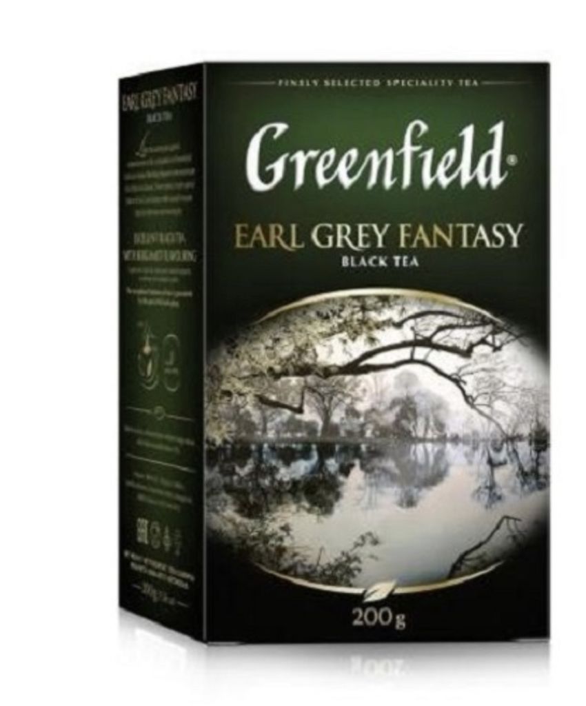 

Чай Greenfield черный EARL GREY FANTASY 200г