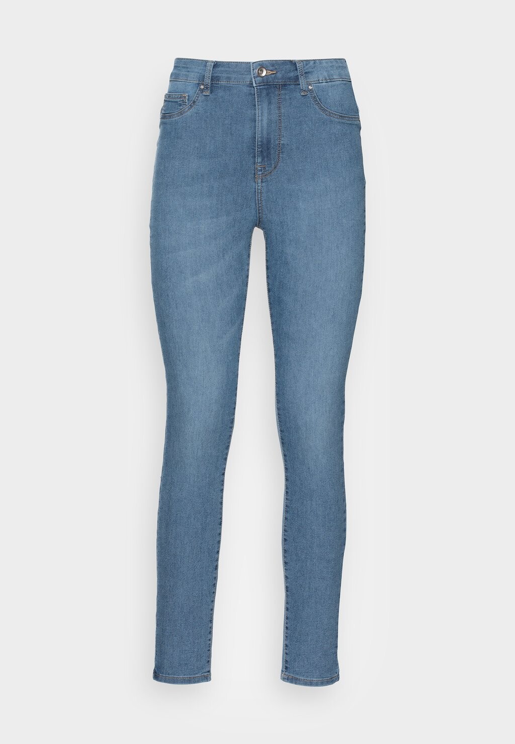 

Джинсы Skinny Fit ONLY Onlmila Iris Lank Leg, голубой деним