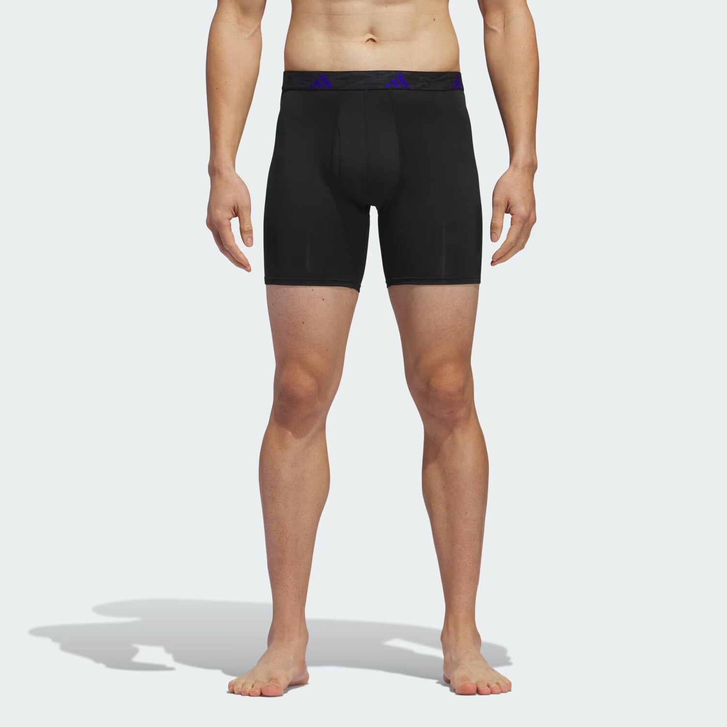 

Трусы-боксеры из микрофибры (3 шт.) Adidas, цвет Black/Blue/Scarlet