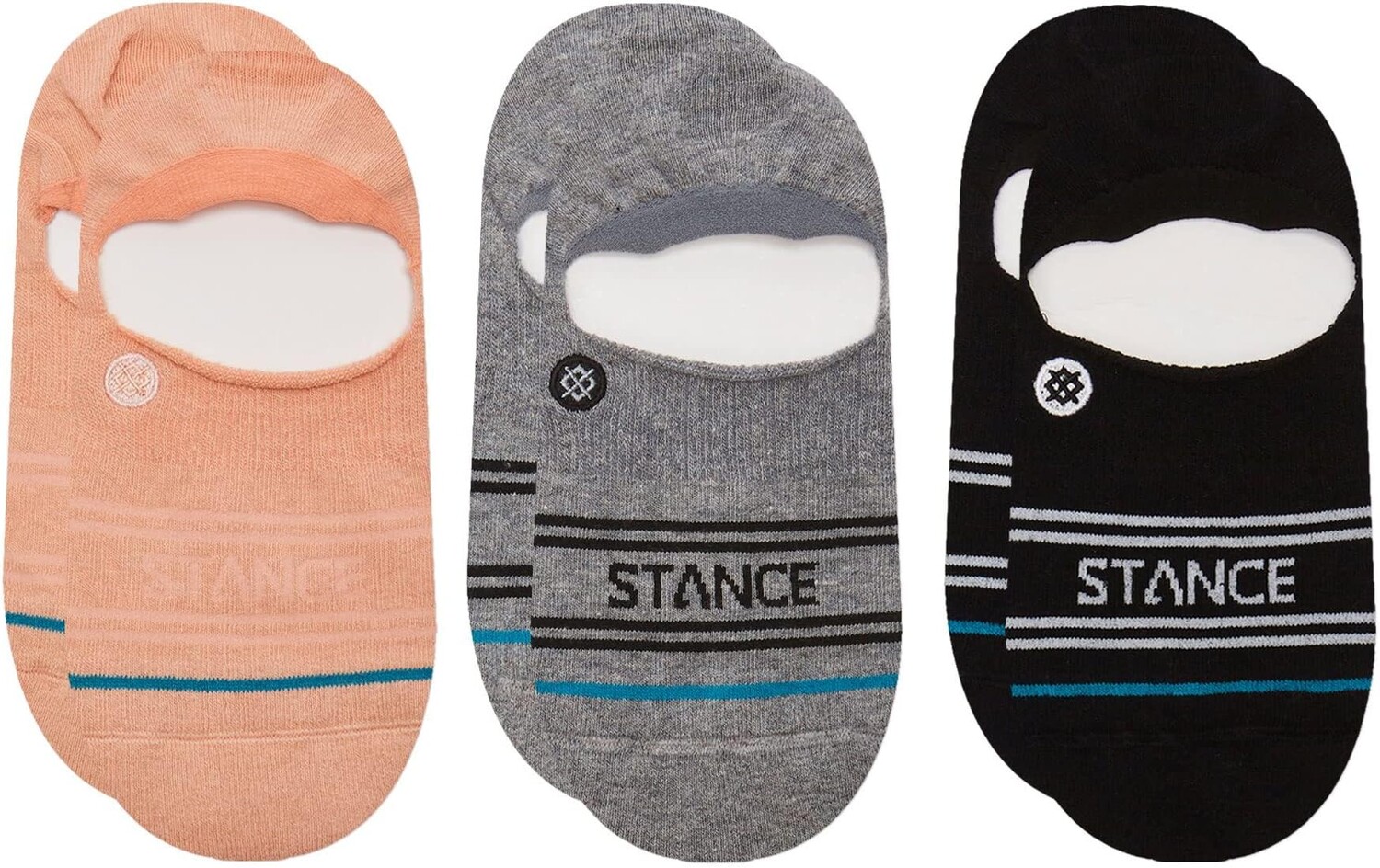 Базовый набор из 3 пакетов «Не показывать» Stance, цвет Pale Peach