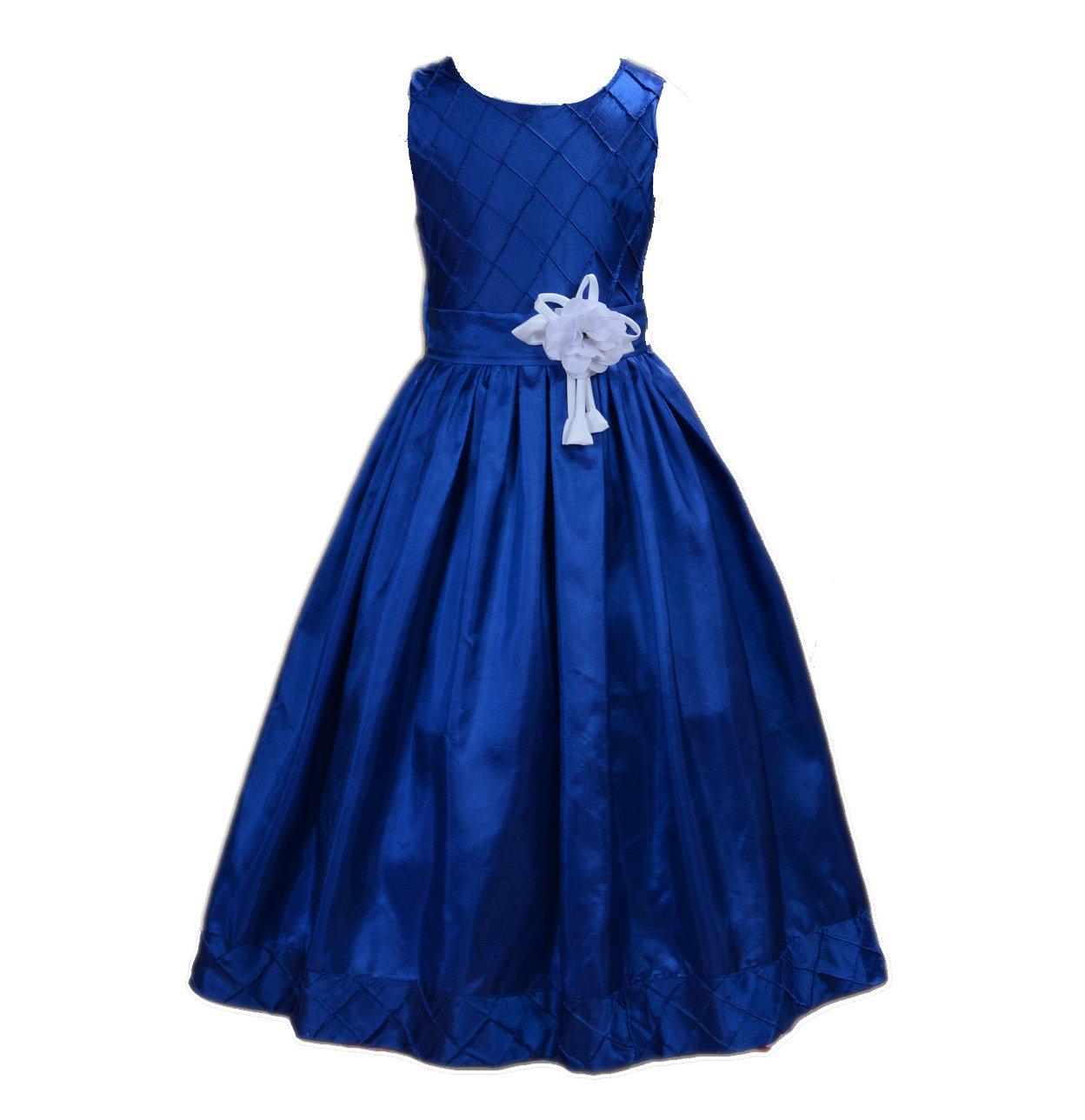 Платье девушки цветка Cinda, синий