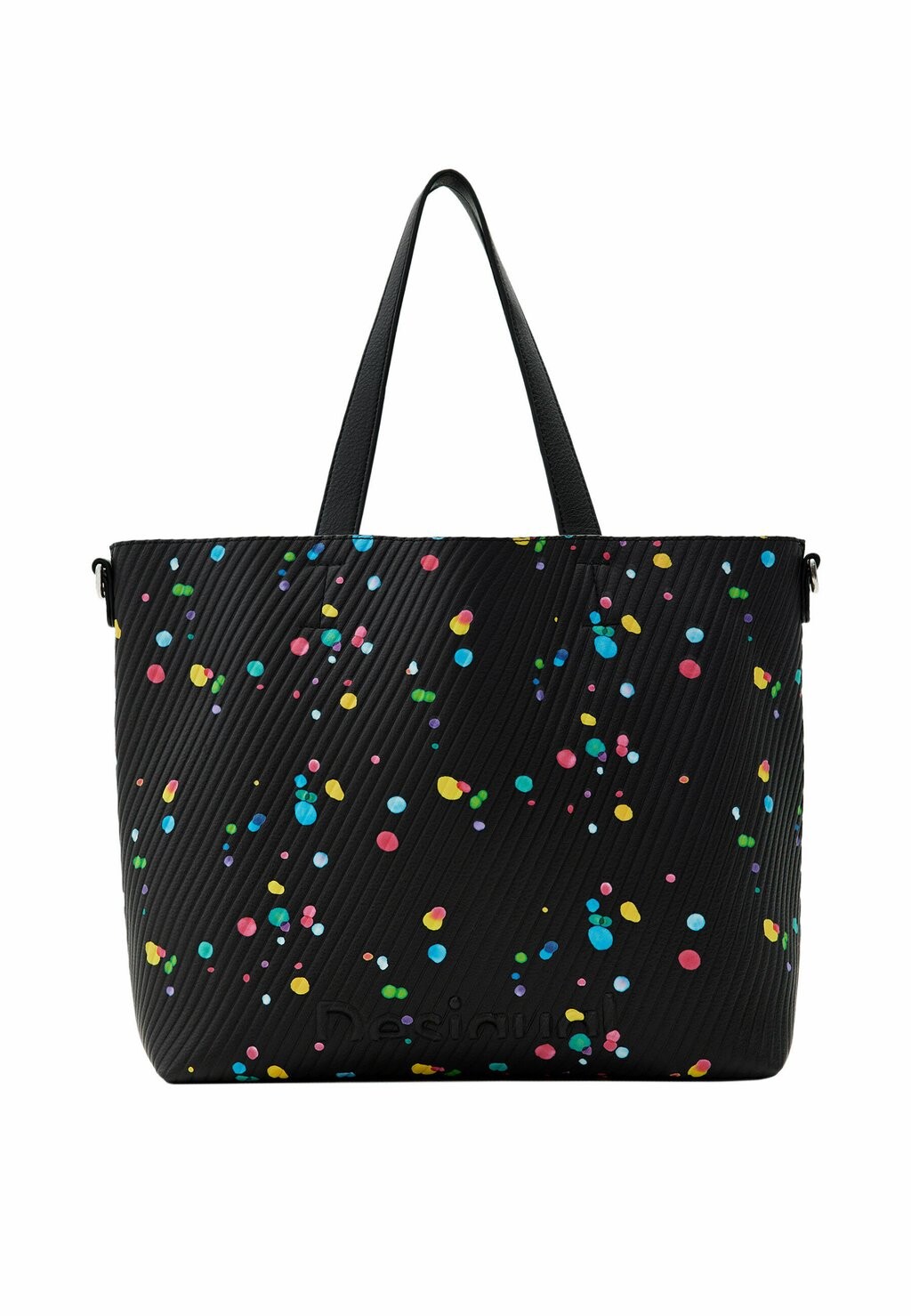 

Сумка Desigual БОЛЬШИЕ РЕВЕРСИВНЫЕ КАПЛИ, черный