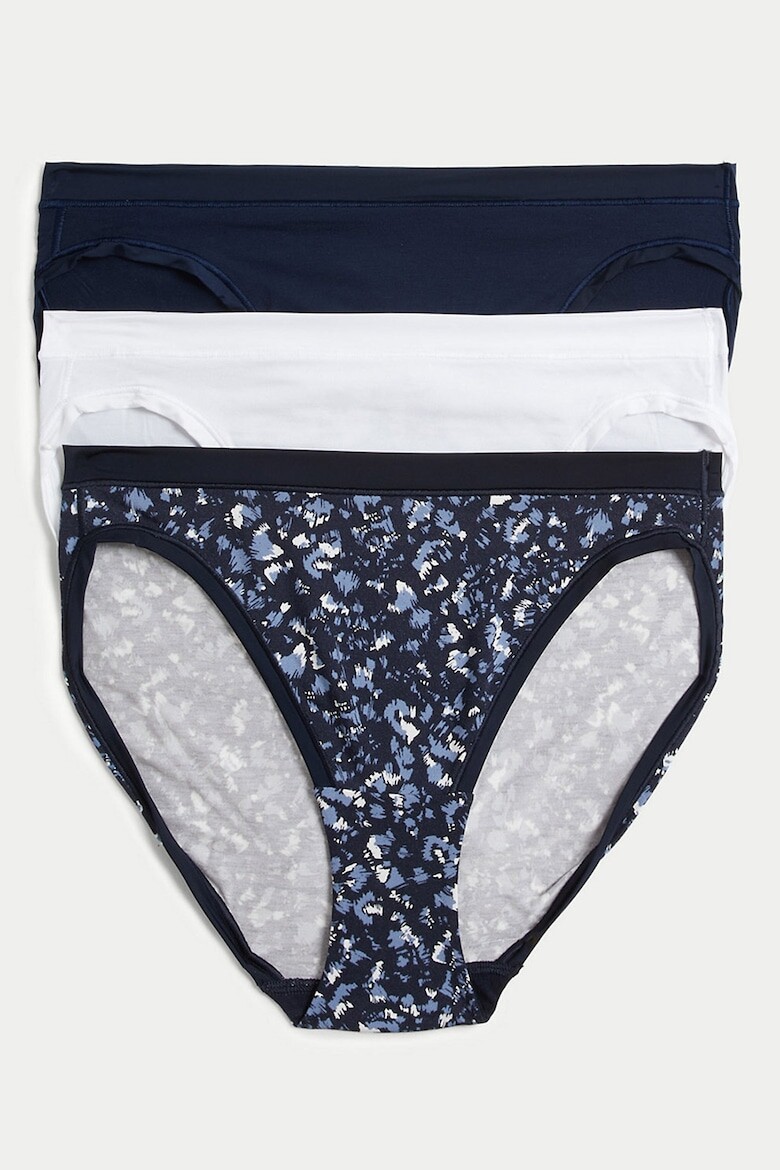 

Бикини с модалом - 3 пары Marks & Spencer, черный